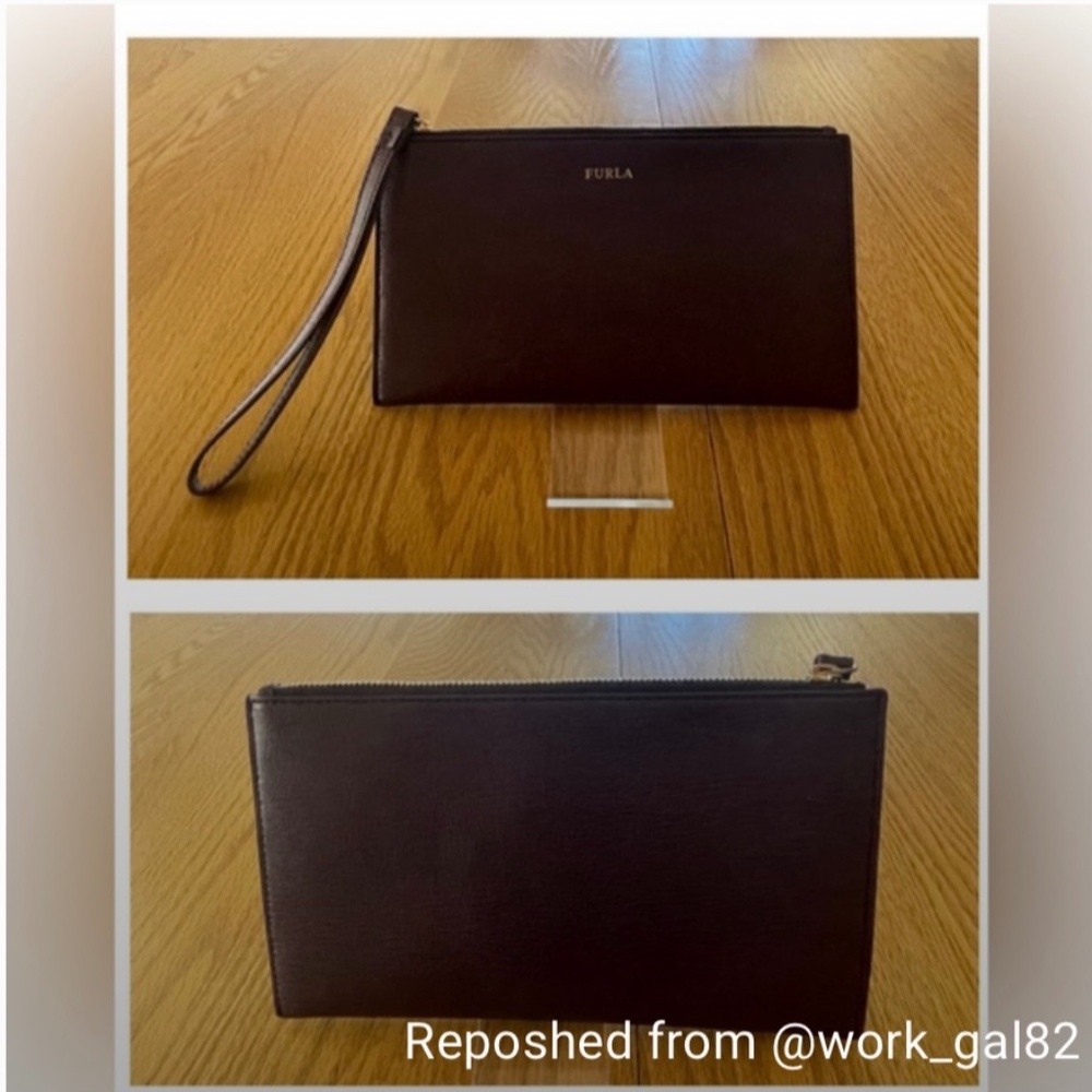 Furla burgundy wallet